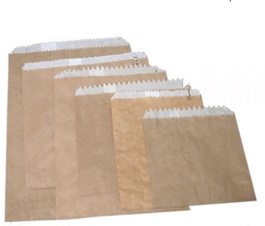 1 Long Brown GPL Bag - 500pcs