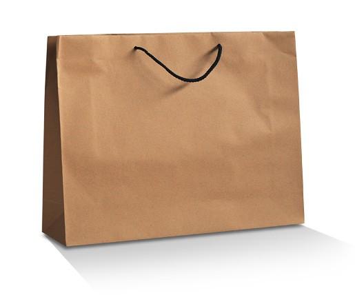 Deluxe Brown Kraft Bag - Boutique - 250pcs