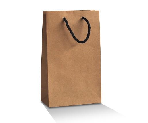 Deluxe Brown Kraft Bag - Small - 500pcs