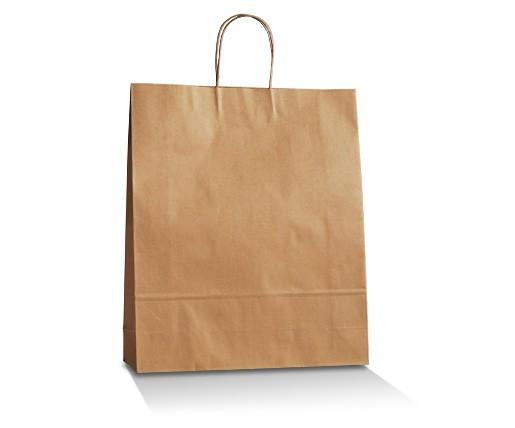 Brown Kraft Bag - Medium Plus - 250pcs