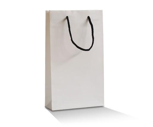 Deluxe White Kraft Bag - Small - 500pcs