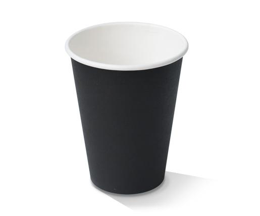 12oz SW Takeaway Coffee Cup - Black - 1000pcs