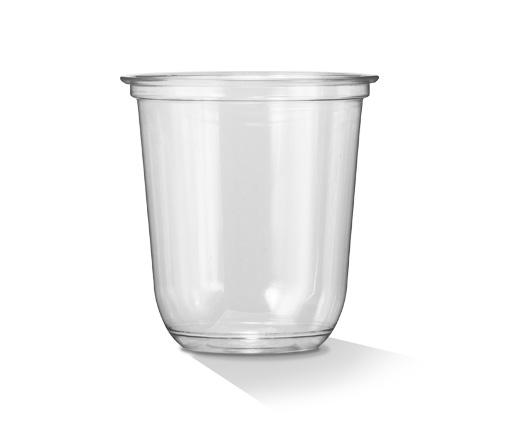 10oz / 300ml U-Shaped PET Plastic Cup - 1000pcs