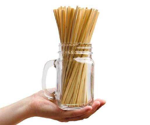 200mm Wheat Straw Cocktail - 2500pcs