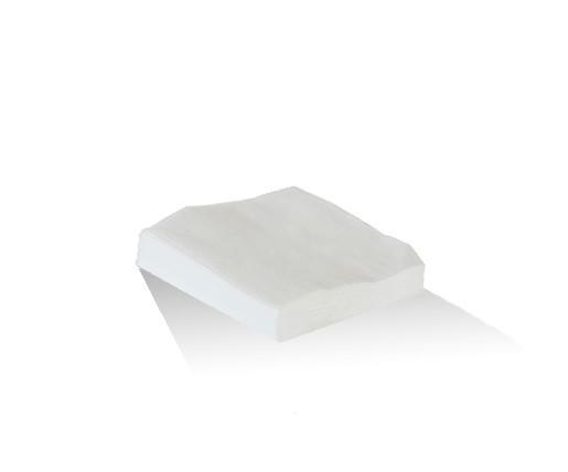 White 2 ply cocktail napkin - 1/4 fold - 2000pcs
