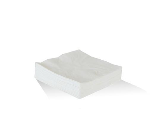 White 2 ply lunch napkin - 1/4 fold - 2000pcs
