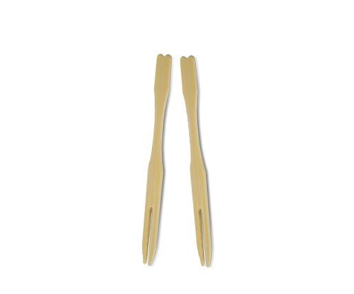 Bamboo Cocktail Fork 90mm - 10000pcs
