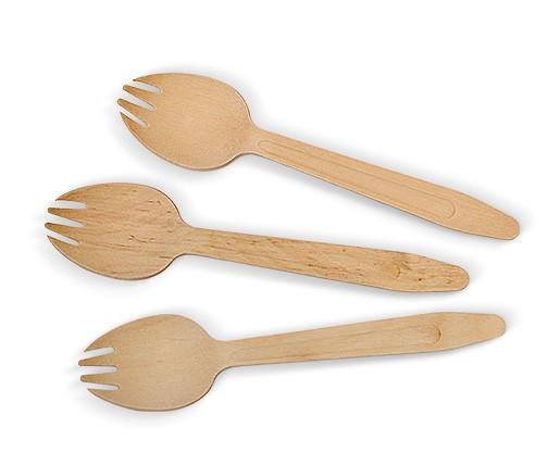 Wooden Spork - 2000pcs