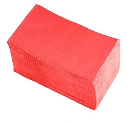 Red 2ply Dinner Napkin -1/8 GT fold - 1000pcs
