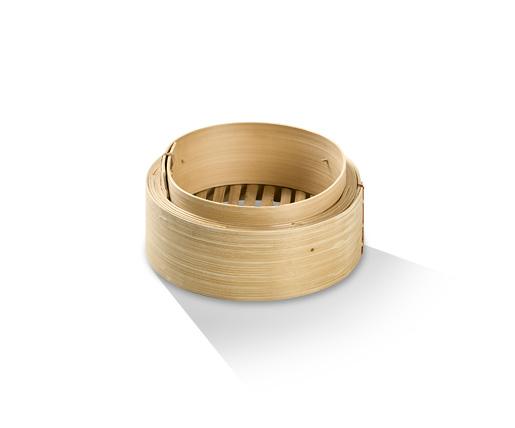 Bamboo Steamer Base 6" - 50pcs