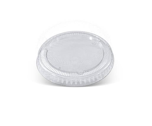 2oz PET Flat Lid - No Hole - 2000pcs