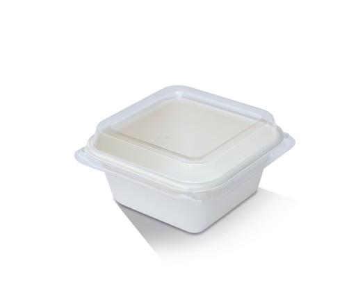 PET Lid / Sugarcane Tray 7oz - 1000pcs