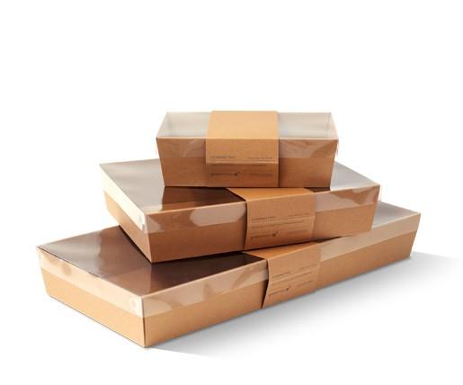 Brown Catering Tray Sleeve - Medium / Large - 50pcs