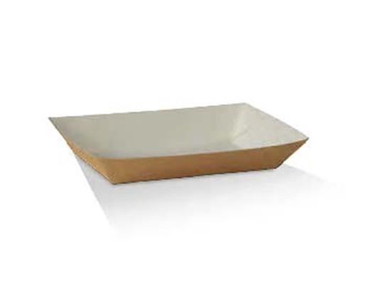 Hot Dog Tray / Brown Cardboard - 250pcs